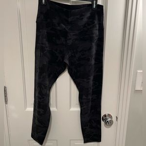 lululemon black camo align leggings